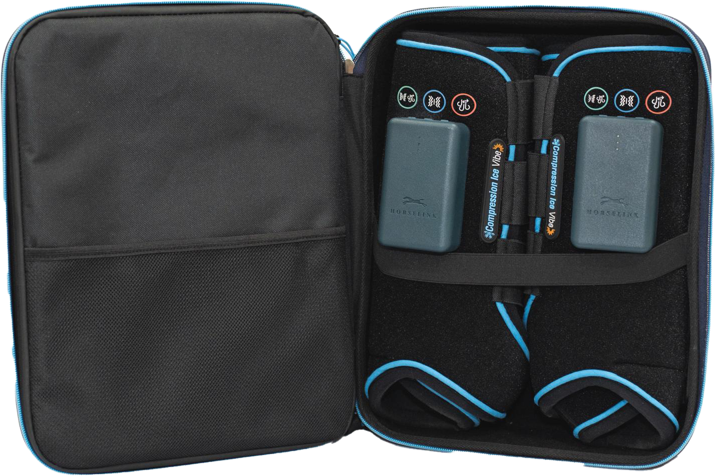 HorseLink Therapy Boots: Compression, Ice/Heat, Vibration & Magnetic Care for Equine Legs