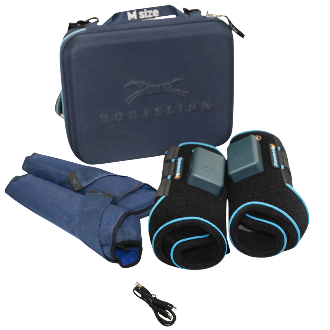 HorseLink Therapy Boots: Compression, Ice/Heat, Vibration & Magnetic Care for Equine Legs